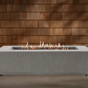 Wilmar Rectangular Natural Gas Fire Pit Today Only