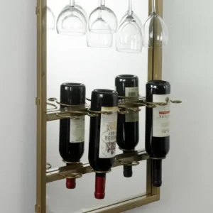 'Acapulco' Mirrored Wine Rack New Arrival