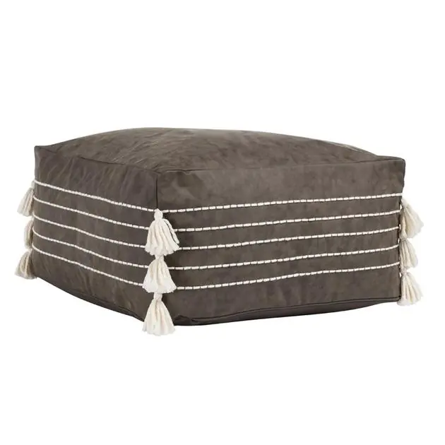 Seasonal Sale Ezekiel Vegan Leather Pouf