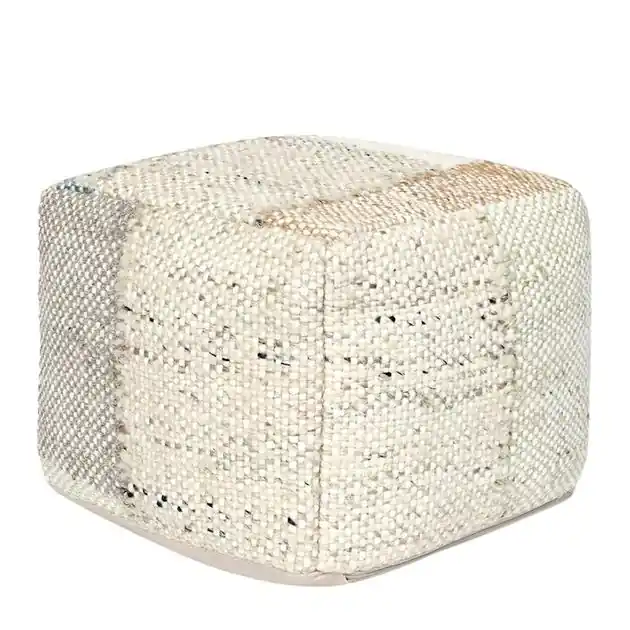 Ritsa Multi Pouf 18X18x14 Final Sale