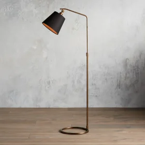 Kellen Antiqued Brass Floor Lamp Order Now