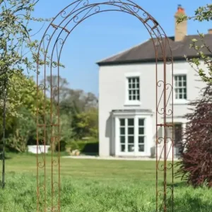Free Delivery Traditional 'Othona' Rustic Garden Rose Arch