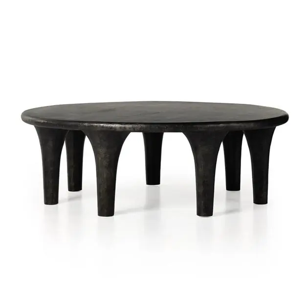 Kelden Coffee Table In Raw Black Clearance