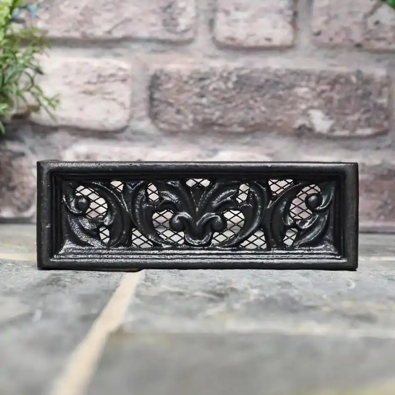 Benbury 9" x 3" Cast Iron Air Brick With Internal Mesh Buy Direct
