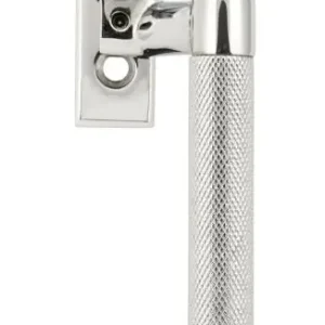 Bright Chrome Contemporary Espag Window Handle - Right Handed Place Order