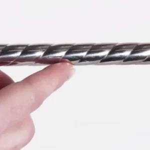 Buy Online Bright Chrome Twisted Gallery Tube - 12.5mm