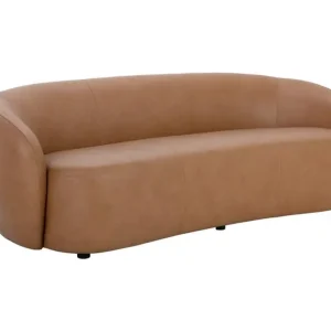 Lorne Sofa - Aline Butternut Leather Top Pick