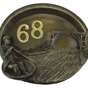 "Rivervalley Gorge" Coracle Sailor House Sign Bulk Order