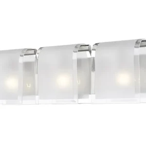 Zephyr 3 Light Vanity  In Brushed Nickel Finish Factory Price