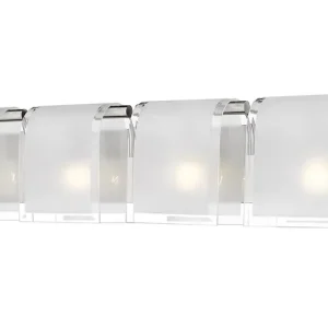 Zephyr 4 Light Vanity  In Brushed Nickel Finish New Arrival