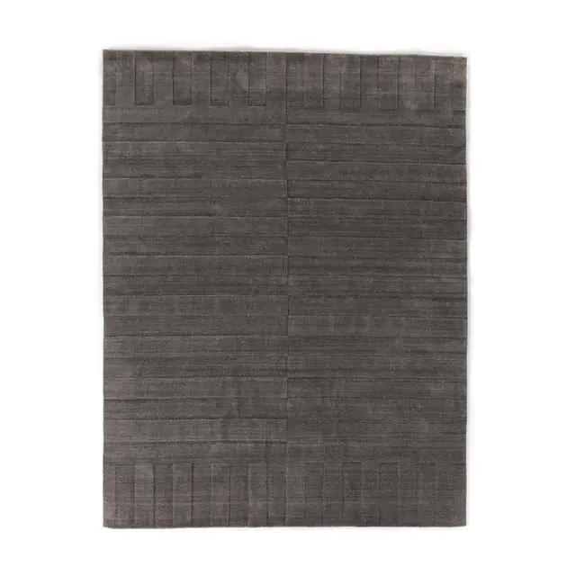 Ario Outdoor Rug In Shadowed Stripe In 10'X14' Handmade