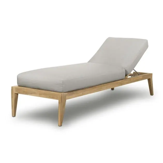 Amaya Outdoor Adjustable Chaise Lounge Crafted
