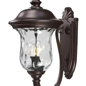 Armstrong Outdoor Wall Light In Bronze Finish Worldwide Shipping