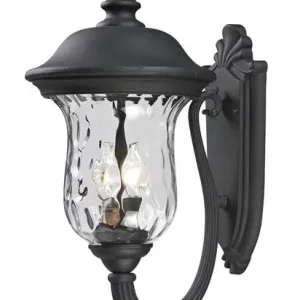 Armstrong Outdoor Wall Light In Black Finish Direct From Factory