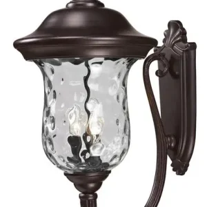 Armstrong Outdoor Wall Light In Bronze Finish Modern
