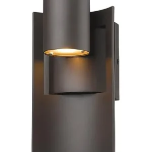Amador  1 Light Outdoor In Deep Bronze Finish In Demand