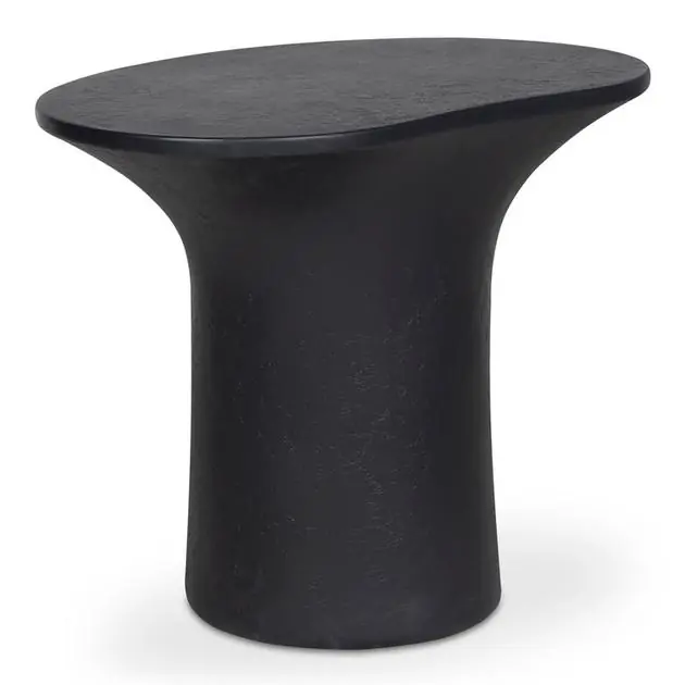 Yumi Outdoor Accent Table Black Limited Time
