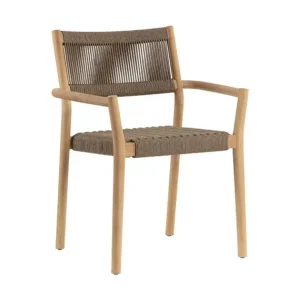 Affordable Kavala Stackable Dining Armchair - Natural
