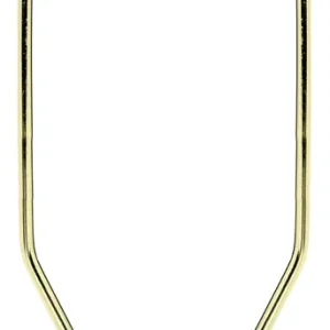 Direct From Manufacturer Light Duty Harp - Polished Brass Finish - 9" Height - 1/8 IP Saddle - 1/4-27 Thread - 125 Carton - 125-Pack
