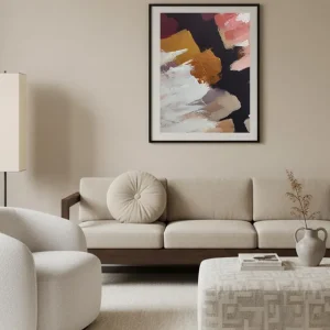 Abstract 50 Art Print Warranty Included