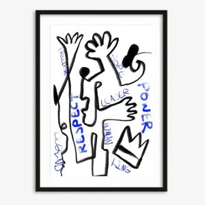 Homage To Basquiat Art Print Shop Now